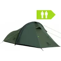 Peme Forest Koepeltent Tent voor 2 personen, Groen, 2 ingangen, lichtgewicht, waterdicht, snel opzetten, moskitiera, compact