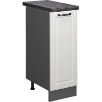 Vicco R-Line Apotheekkast – 30 cm, WB Antraciet Wit Landhuis