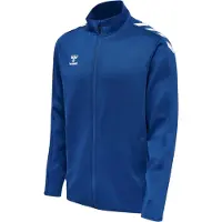 Hummel Sportsweatvest 'Poly' blauw / wit