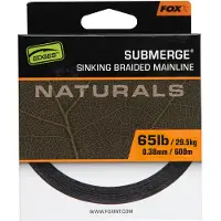Fox International Edges Naturals Submerge 300 M Gevlochten Vislijn