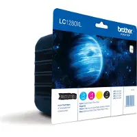 Brother LC-1280XLVALBP Inktcartridge 4-kleuren Multipack Hoge capaciteit