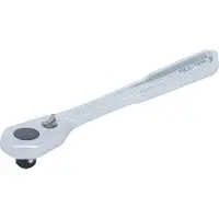 Bgs Omkeerbare ratel extra plat fijne vertanding uitgang extern vierkant 10 mm (3/8") (10 mm)