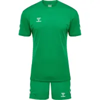 Hummel Trainingspak limoen / wit