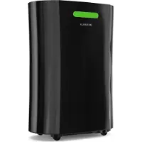 Klarstein AeroDry 10l Luchtontvochtiger - 165W, 10L/dag, 2,5L tank, 37dB stil, Actief koolfilter, DrySelect, voor thuis, slaapkamer, badkamer, Elektrische ruimteontvochtiger, Zwart