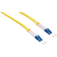 Logilink 5m 2xLC InfiniBand en Glasvezelkabel LC Geel
