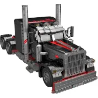 Mould King 10037 – Peterbilt - Amerikaanse Vrachtwagen – Bouwpakket – Gemotoriseerd – Realistisch Model