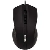 Nilox Muizen , optische USB-muis, 1600 DPI, zwart