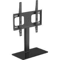 VCM TV standaard - beeldscherm monitor voet - tafel model - zwart