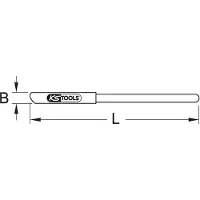 Ks Tools 963.9765 Brozeplus-hebestang 650 mm