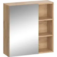 Vicco Senyo Badkamerspiegelkast – 62 x 64 cm Antraciet
