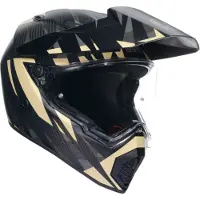 AGV AX9 E2206 Mplk Steppa Mat Carbon Grijs Zand Maat 2XL