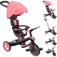 Globber Tricycle Explorer 4 in 1 Roze