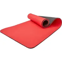 Reebok functional fitnessmat yogamat 8mm rood/zwart