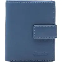 Esquire Leren Portemonnee Viktoria 62 Wallet Dove Blue Blauwgrijs