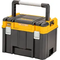 DeWalt DWST83343-1 small parts/tool box TSTAK 2.0 Black