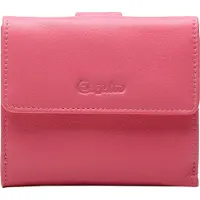 Esquire Leren Portemonnee Viktoria Little Wallet Salmon Roze