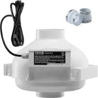 Vevor 98-114 mm Radon Mitigation Fan System
