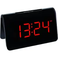 TFA-Dostmann TFA - Digitale radio-wekker ICON - 60.2543.05 - zwart, rode LED