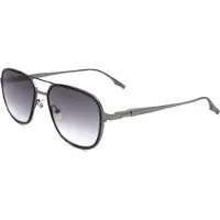 Safilo Zonnebril - - REGISTRO 05/S - Titanium - 55 mm Vierkant - Ruthenium