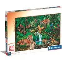 Clementoni - Puzzel - 300 Stukjes - Jungle Retreat - Puzzel Voor Kinderen - Vanaf 9 Jaar