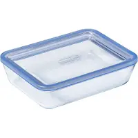 Pyrex Pure Glass Ovenschaal Rechthoekig 1,5 liter