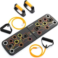 Voordeeldrogisterij InnovaGoods Pulsher Weerstandsband-Trainingssysteem - 5 Delig