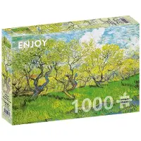 Enjoy Puzzel Vincent Van Gogh: De bloeiende boomgaard 1000 stuks 1 St