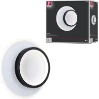 Paulmann 71165 LED-wandlamp 9.5 W LED Wit, Zwart