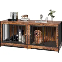 Vevor Hondenkooi Meubels voor 2 Honden