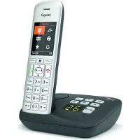 Gigaset CE575 A Ricevitore supplementare DECT Argento/Nero, Telefoon, Zwart, Zilver