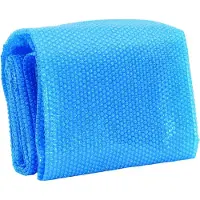 vidaXL Zwembadzeil rechthoekig 260 x 160 cm PE blauw