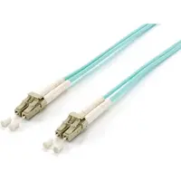 Equip 255411 Glasvezel kabel 1 meter LC OM3 turquoise