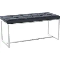 CLP Zitbank Barci, modern, 2-zitsbank met bekleding | Kleur: grijs