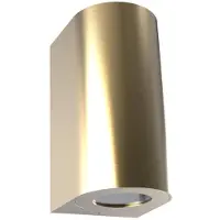 Nordlux Wandlamp GU10 | Up & Down | Canto Maxi 2 | 3000K | IP44 | Messing