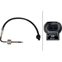 Hella 6PT 010 376-841 Sensor, uitlaatgastemperatuur