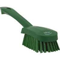 Vikan Hygiene 4192-2 afwasborstel groot groen, harde vezels, 270mm