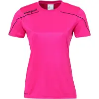 Uhlsport Shirt - Stream 22 (Dames) Roze/Zwart M