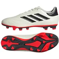 Adidas Heren Copa Pure II Club FXG Flexibele Grond Voetbalschoenen Ivory/Core Black/Solar Red
