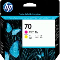 HP 70 originele printkop magenta en geel standard capacity