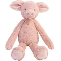 Happy horse Varken Perry Knuffel 48cm - Roze - Baby Knuffel