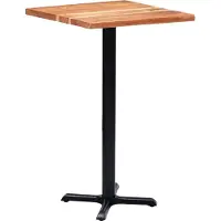 vidaXL Bistrotafelpoot 56x56x107 cm gietijzer zwart