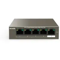Tenda TEG1105P-4-63W-EU, Gigabit Ethernet (10/100/1000), Ondersteunt Power over Ethernet (PoE)