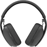 Logitech Zone Vibe Draadloos Binauraal Headset met Bluetooth Microfoon Grafiet