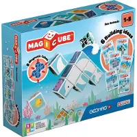 Geomag MagiCube Jungle Animals Junior - Magnetische Bouwblokken - 14-delig - Vanaf 1 jaar