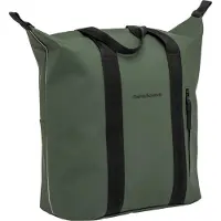 New Looxs Odense Kota - Enkele Fietstas voor Dames - Afneembare Shopper met Rits - Pakaftas Enkel - Boodschappentas met Haken - Stevig en Afneembaar - 24 Liter - Groen