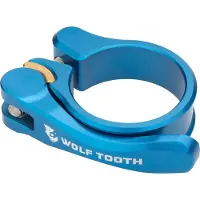 Wolf Tooth Zadelpenklem Quick Release Blauw || Maat: 29.8