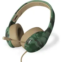 Qware New Orleans Camo Qw Gmh-055cgn Over-ear Bedrade Gaming-headset Groen