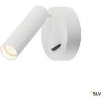SLV Led wandlamp Karpo wit