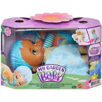 Mattel Wikkel En Knuffel De Blauwe Pop In Met Een Vlinderdeken En Een Fopspeen