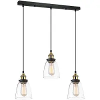 ITALUX Francis MDM-2563/3 GD+CL hanglamp
